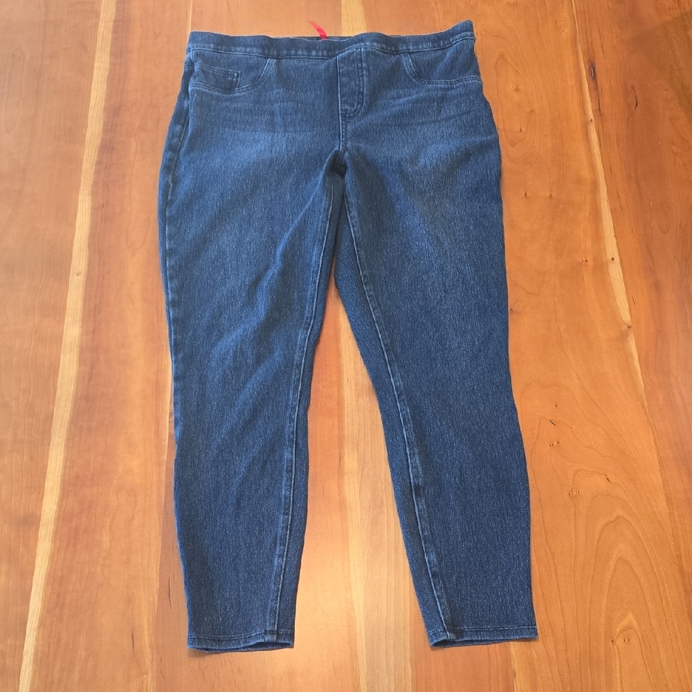 SPANX Women's Blue Jeggings